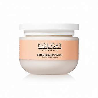 NOUGAT Soft and Silky Hair Mask with Argan Oil, Vitamin E and B5, Deep Conditioning for Dry or Color Treated Hair