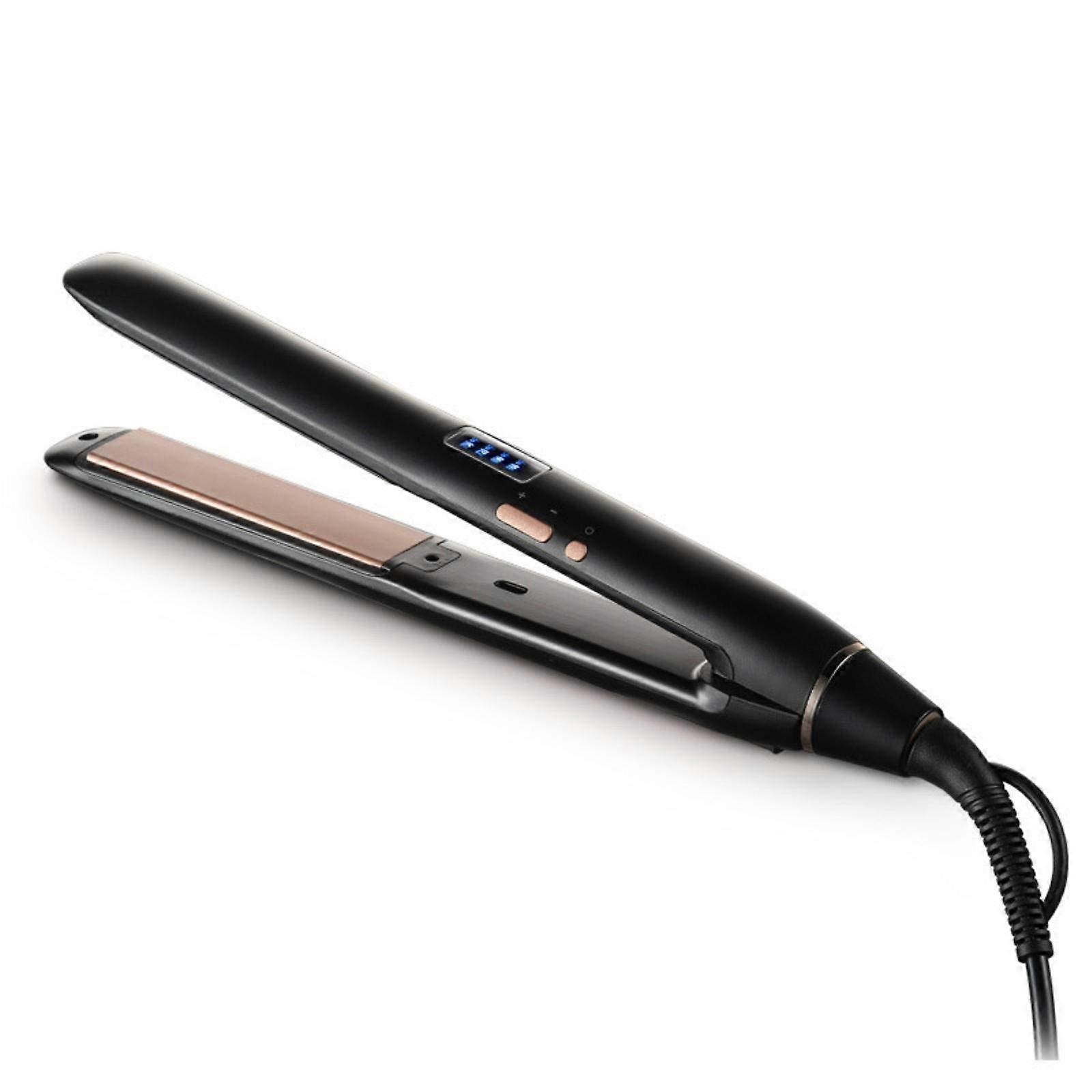 Ceramic Hair Straightener with LED Display, Ionic Flat Iron Styling Tool