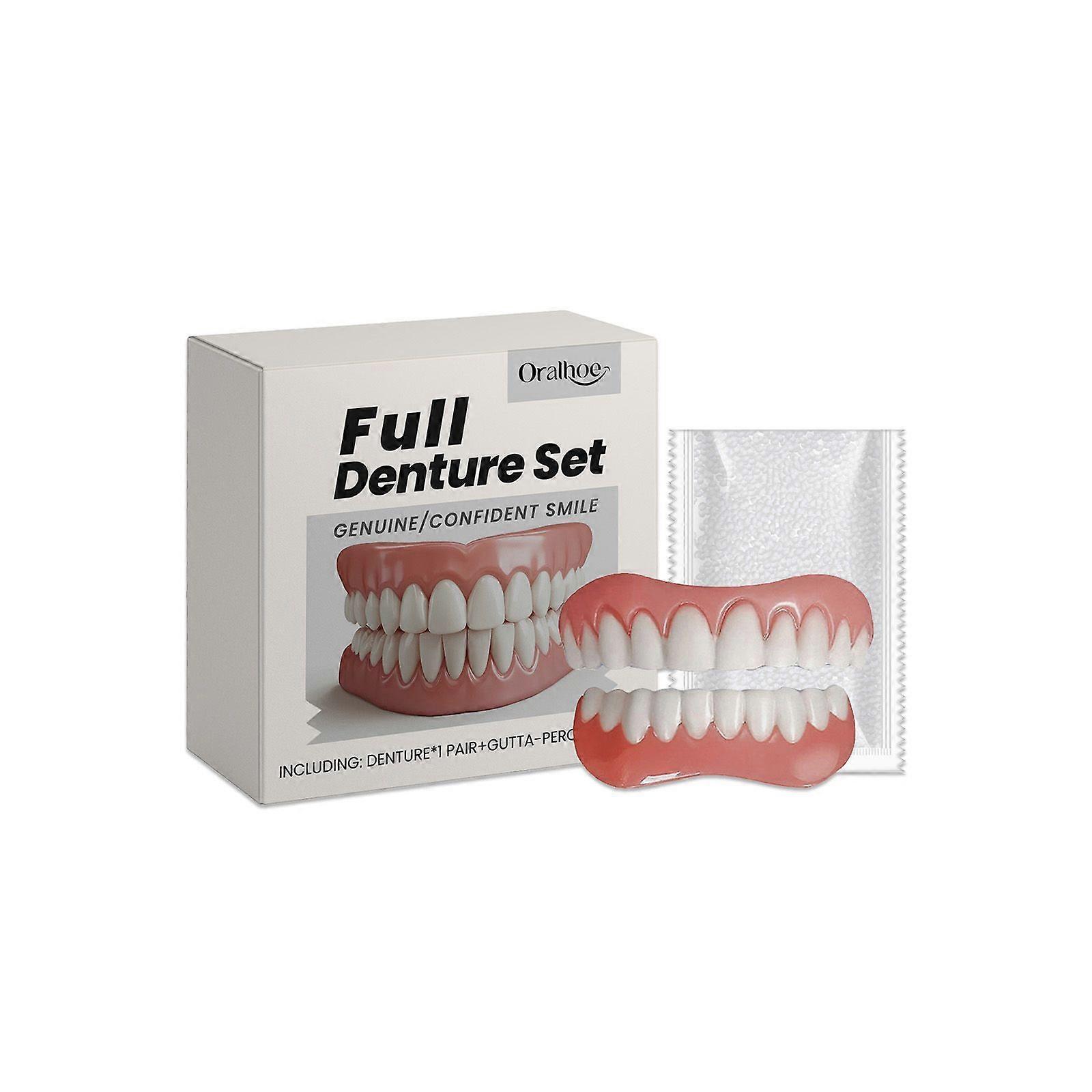 Instant Denture Modification Sets, Enhance Smile, Comfortable, Aesthetic, Easy to Use ,1set