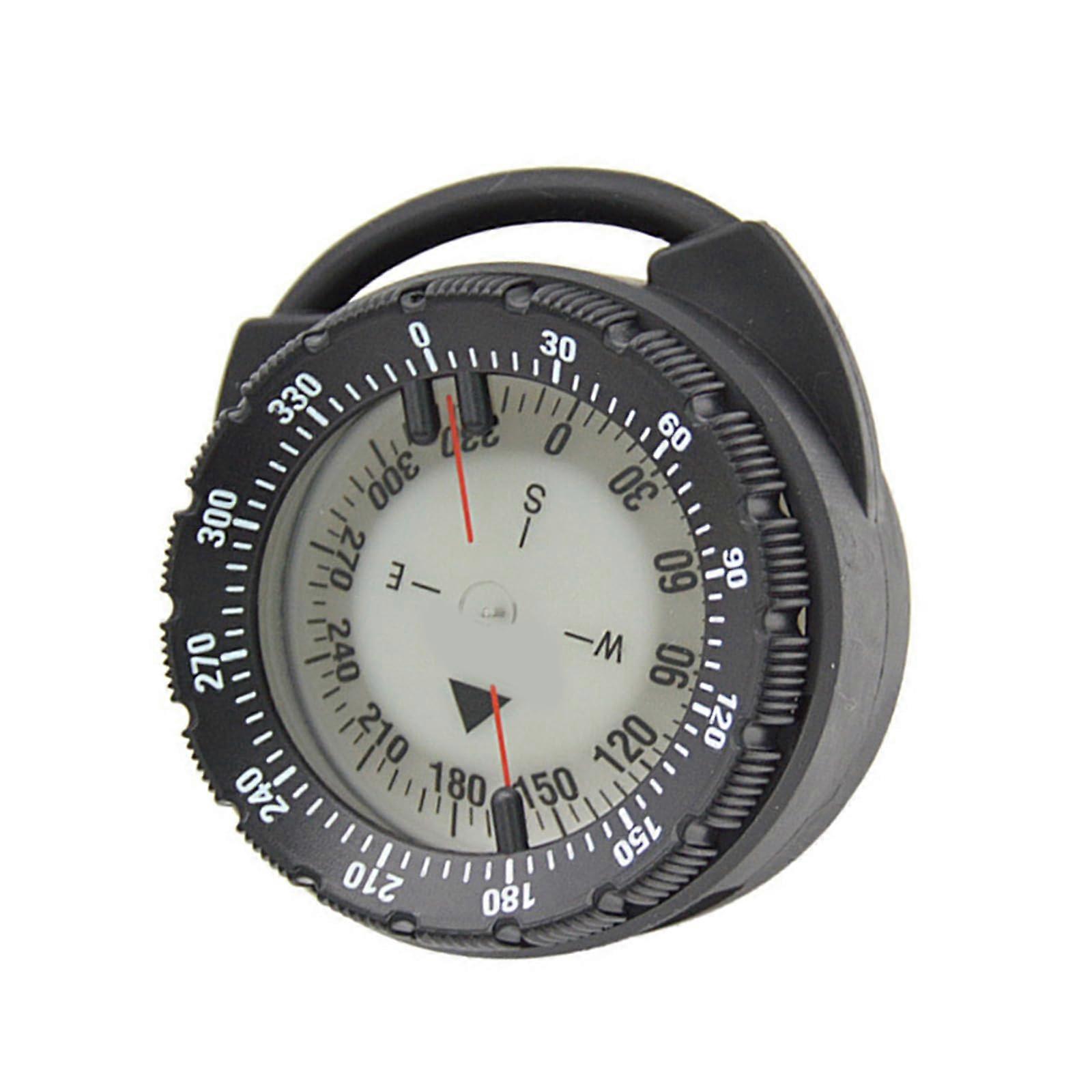 Waterproof Diving Compass GlowinDark Display for Accurate Underwater Navigation Scuba Gear