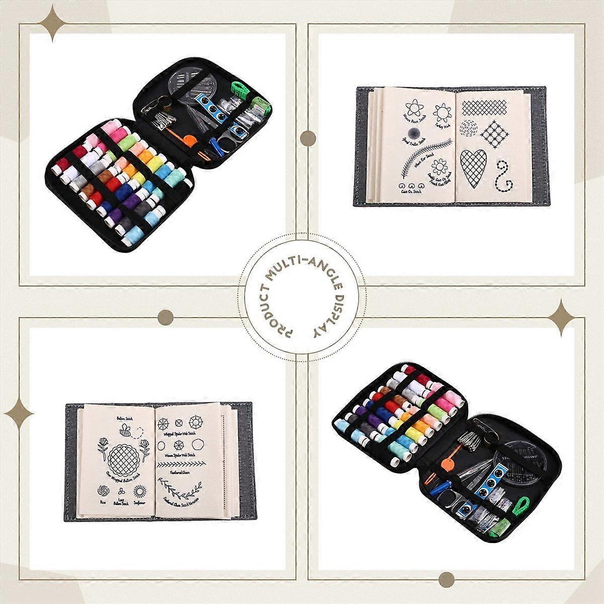 DIY Stitch Book with Tool Set,for Beginners,Embroidery Gift,B