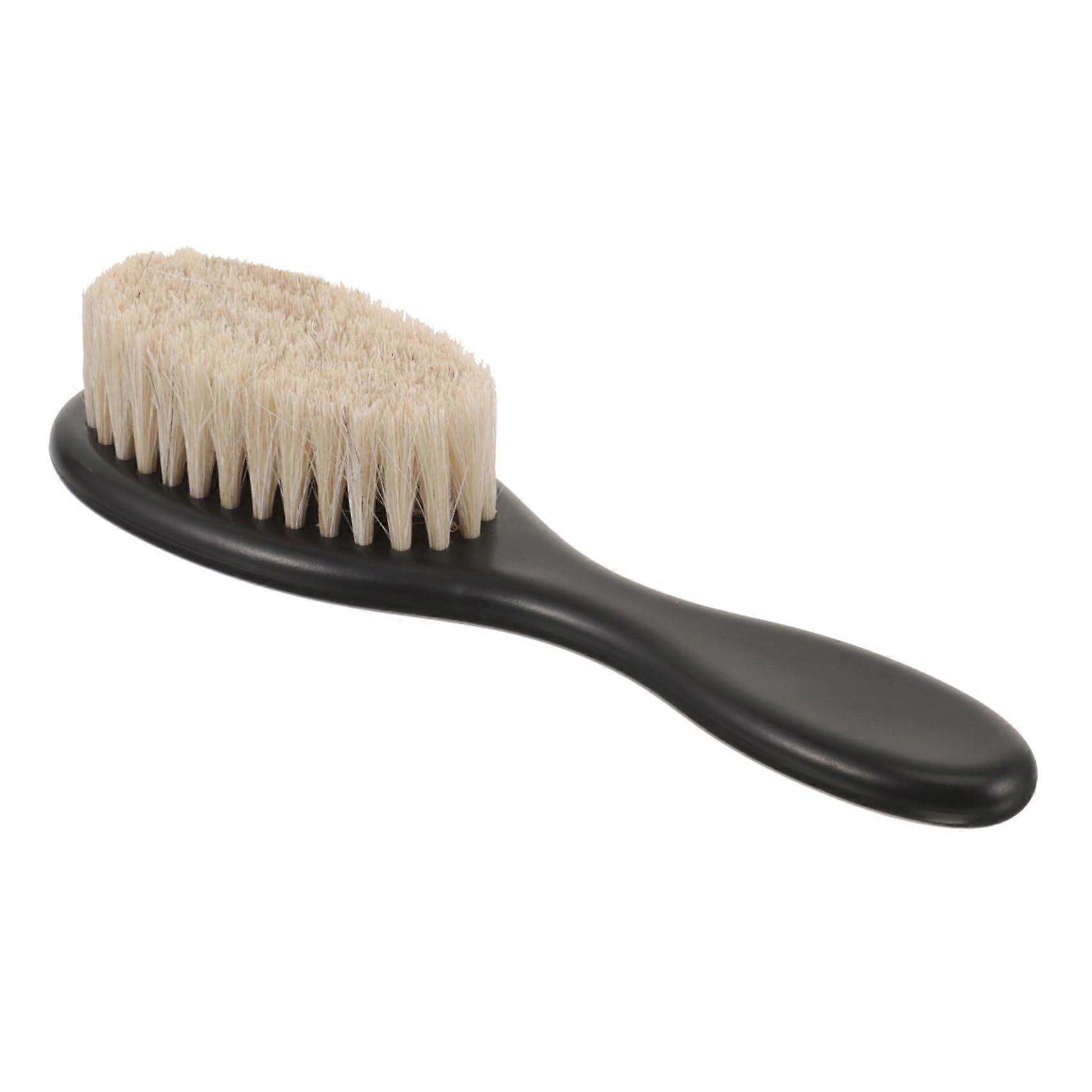 Beard Brush for Men with Soft Bristles, MultiFunction Grooming Tool, TravelFriendly Size