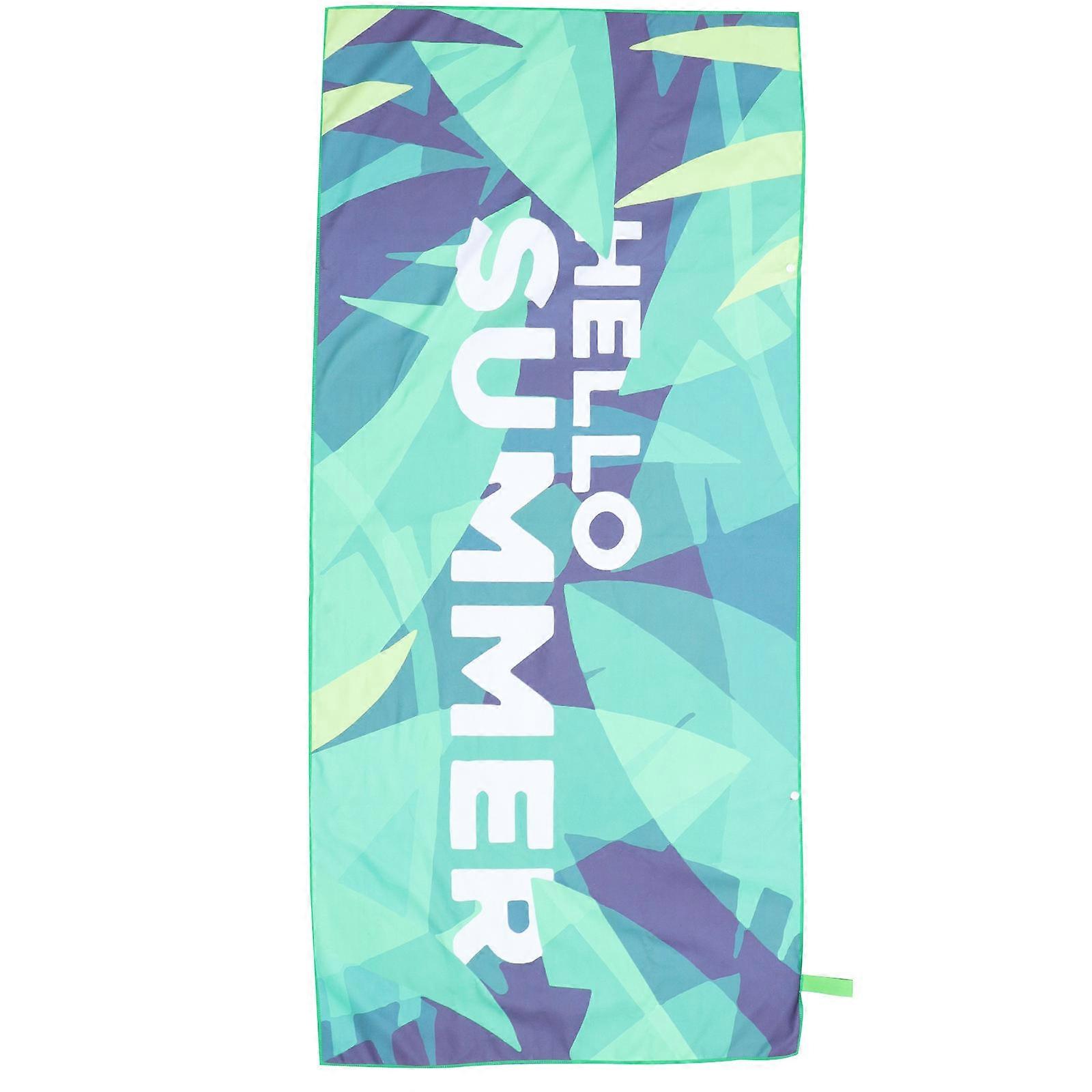 Beach Towel Double-Sided Quick-Drying Hawaiian Themed