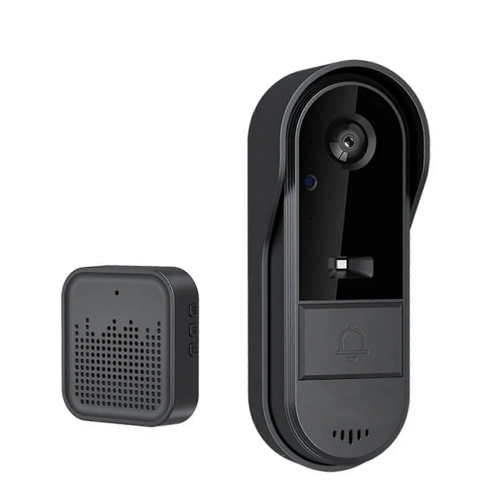 Wireless Video Doorbell with HD WideAngle View, TwoWay Audio, Night Vision, Battery Powered