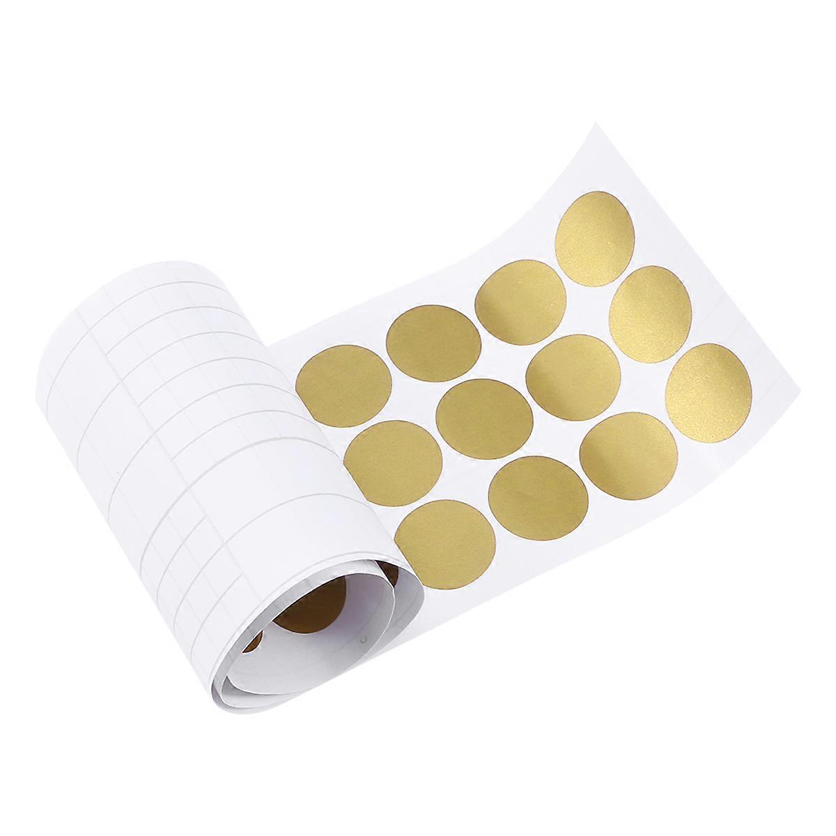 Golden Dot Wall Sticker for Decoration 108Pcs PVC Removable Set
