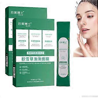 Centella Asiatica Bubble Mask for Deep Pore Cleansing and Moisturizing Collagen Foaming Face Mask