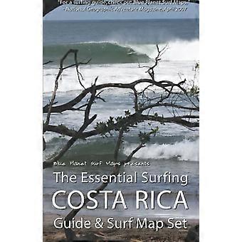 Olennainen surffaus Costa Rica -opas ja surffikarttasarja