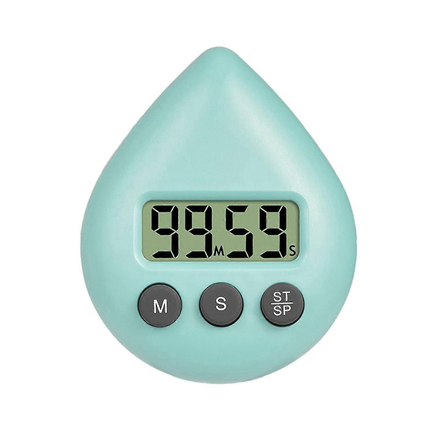 Electric Timer Creative Shape 3 Operation Buttons ABS Study Alarm Digital Timer Time Management Tool
