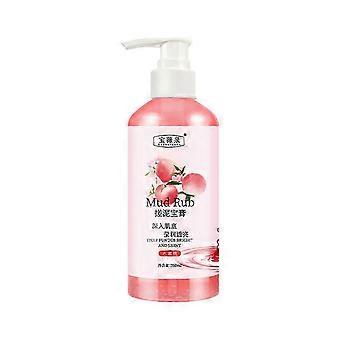 Fjernende rub mud treasure scrub, helkrops eksfolierende død hud scrub til mænd og kvinder, bademudscrub, kropsvask 350 ml PU4130 26 stk.