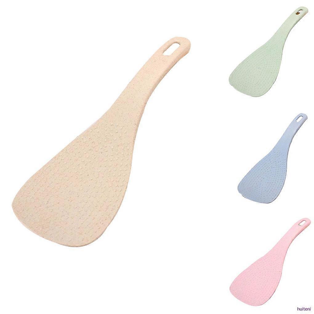 Wheat straw large spoon, rice spoon, non-stick spoon, kitchen table serving accessory