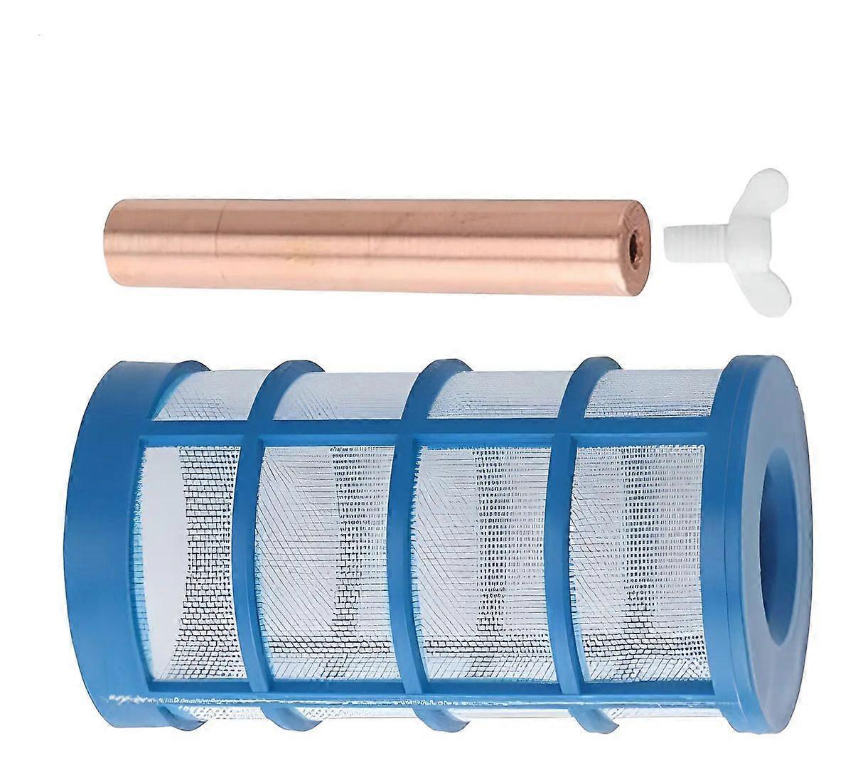 Solar Pool Ionizer with Copper Anode