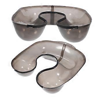Black Hair Neck Tray Support for Hairdressing with 4Pcs Pack