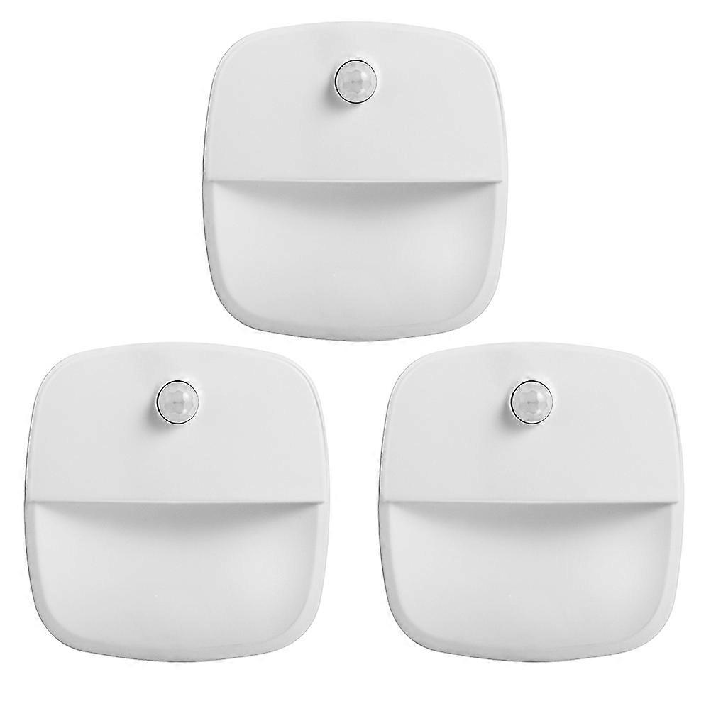Intelligent LED Light Sensor Night Light 3Pcs