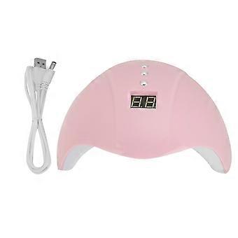 Lampa utwardzająca żywicę LED UV do zdobienia paznokci, inteligentna suszarka do lakieru do paznokci z funkcją timera, 36 W, o dużej mocy i szybkim działaniu
