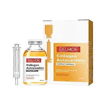 Astaxanthin-Kollagen-Gesichtsserum Ampulle Feuchtigkeitsspendende Hautpflege-Essenz 30 ml