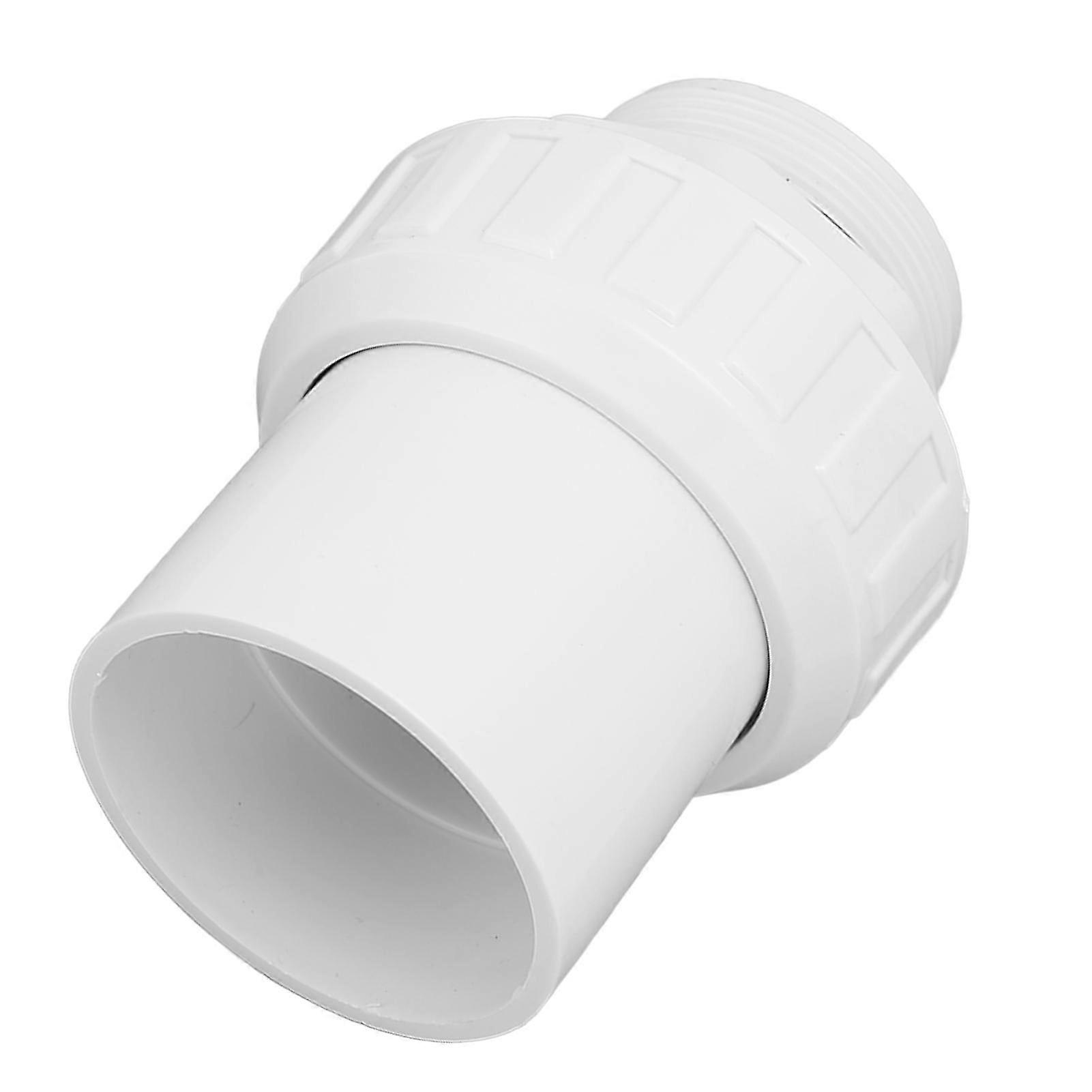 G2 Male Thread Pool Filter Pump Adapter Fitting Quick Connector Replacement for Pool Spa Pump