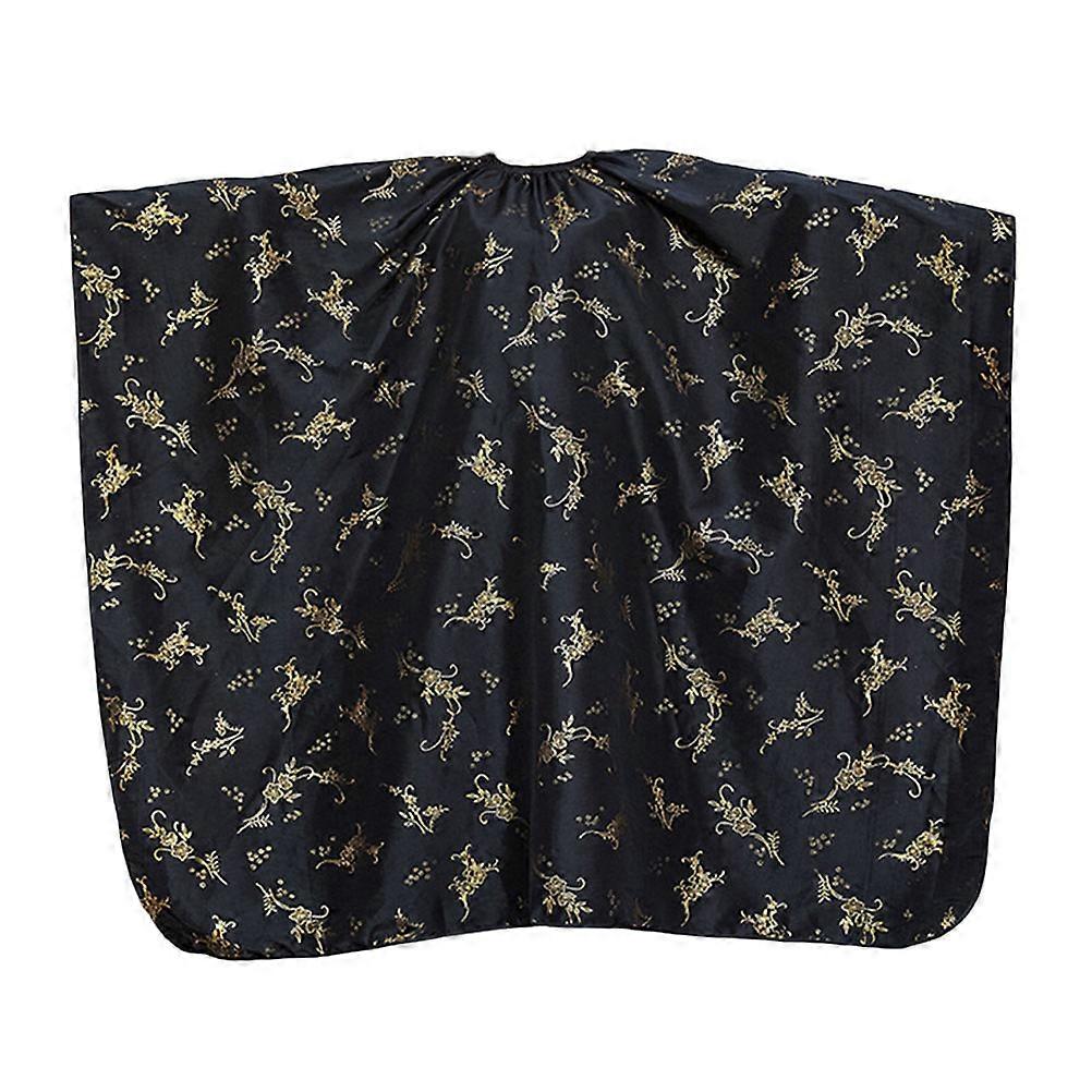 Cape de coiffure imperméable noire