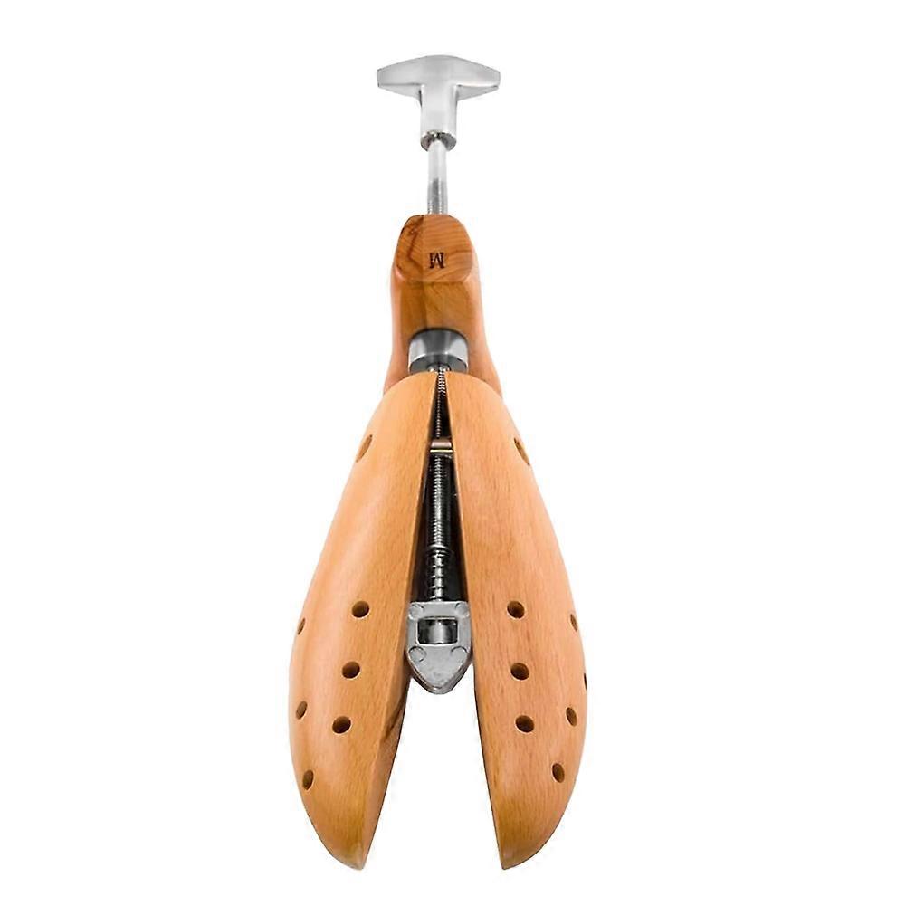 Adjustable Shaping Amplifier, Shoe Last, Solid Wood Shoe Support, Adjustable Support Width, Paint(M Size)
