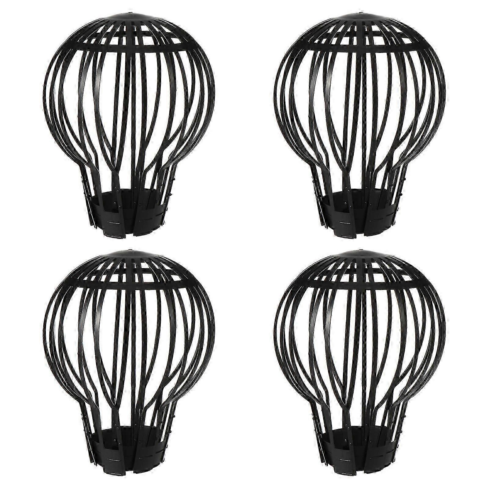 Rooftop Drain Cover, Plastic Leaf Filter, 4Pcs, Outdoor Drainage