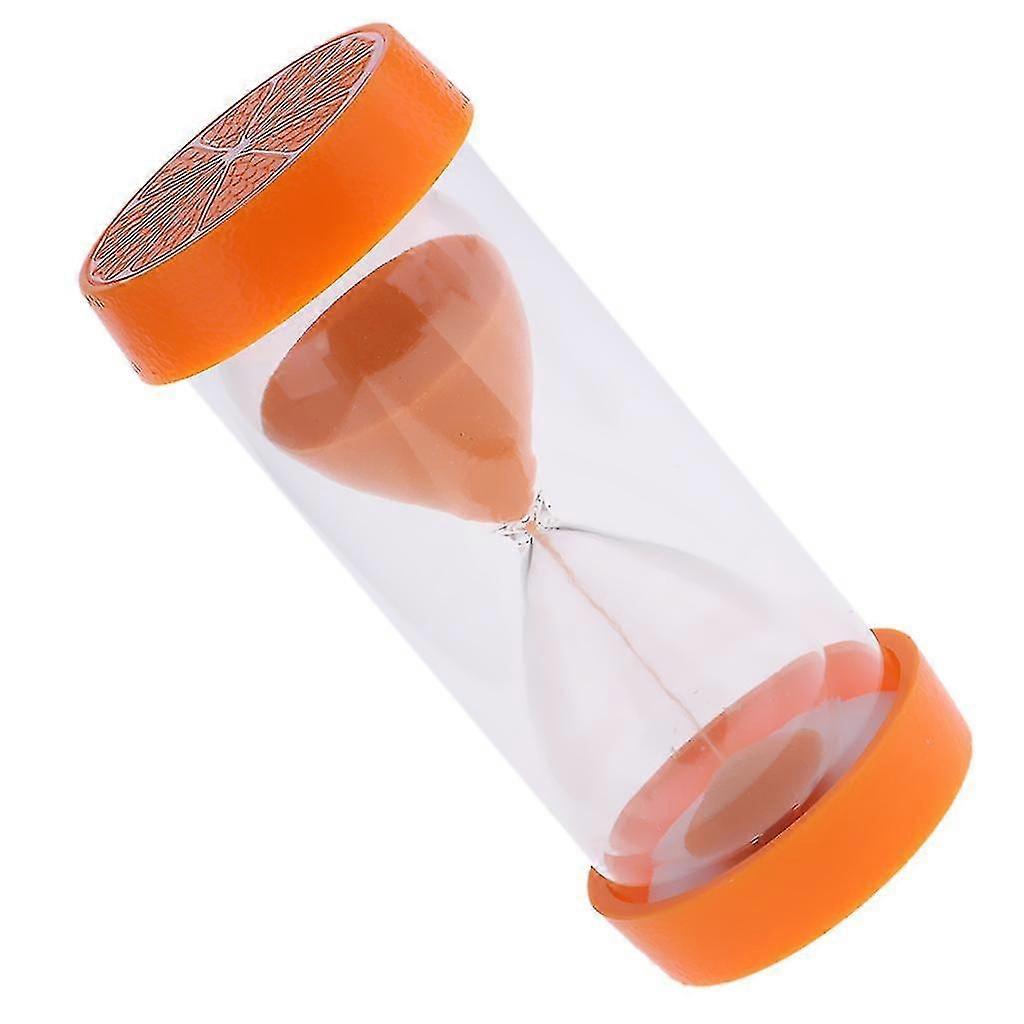 3 Minuter Sand Klocka Timglas Borstning Timer Kök Timer Orange