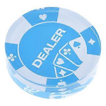 Acrylic Poker Button Dealer Button Party Festival Game Poker Game Dealer Button