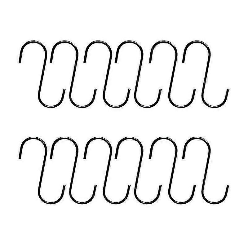 12pcs Storage Hooks, S-type Hook