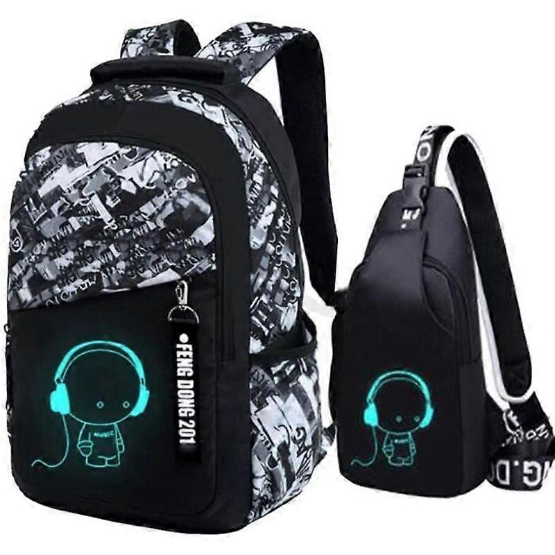 School Backpack - Brand - Model - Child - Synthetic - Back