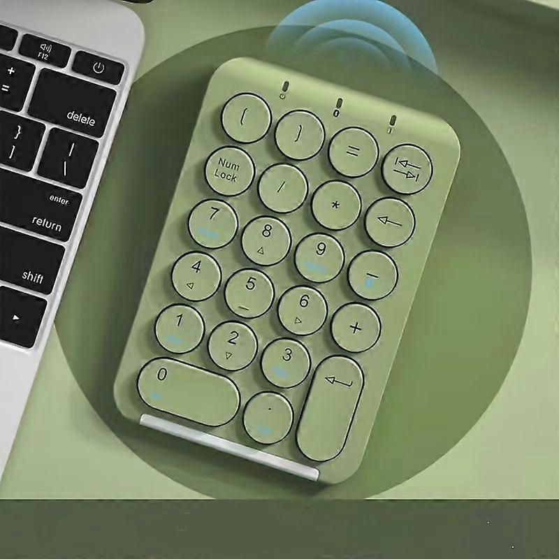 Wireless Mini Keyboard: 22 Keys Numeric Keypad for PC, Accounting & Office Tasks - BT Compatible!