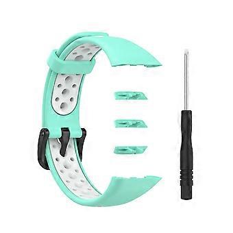 For Huawei Band 6 / Honor Band 6 Two-color Silicone Strap