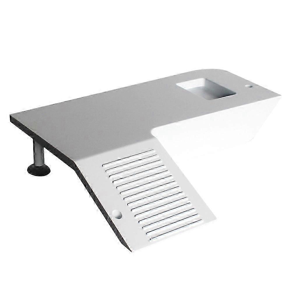 Turtle Feeding Platform Aquarium Tank Accessory Flat Surface with Gradient Design 30x23cm Basking 1Pack