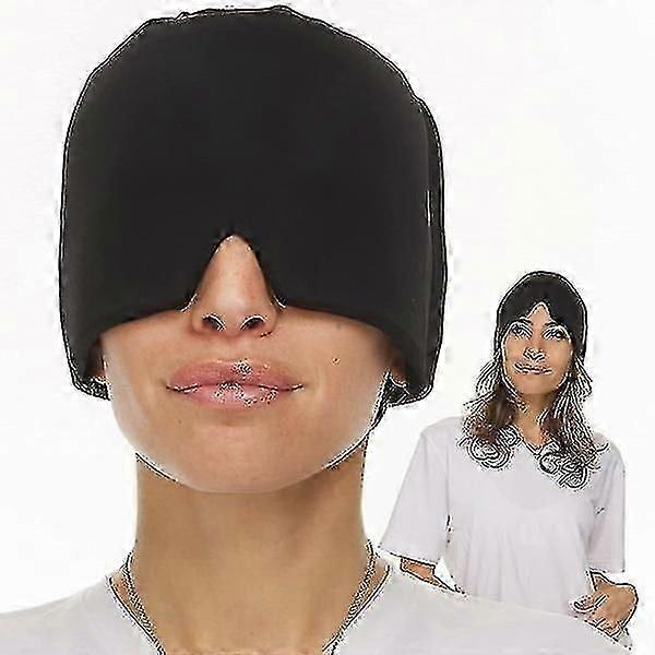 Cold Compress Headband Headache Relief Comcompatible withtable Ice Pack Eye