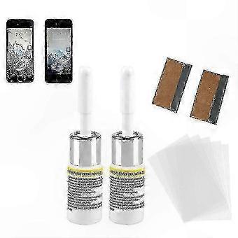 2-Pack Screen Repair Kit compatible with Phone Glass, DIY Tool with Accessories compatible with Smartphone Fixes