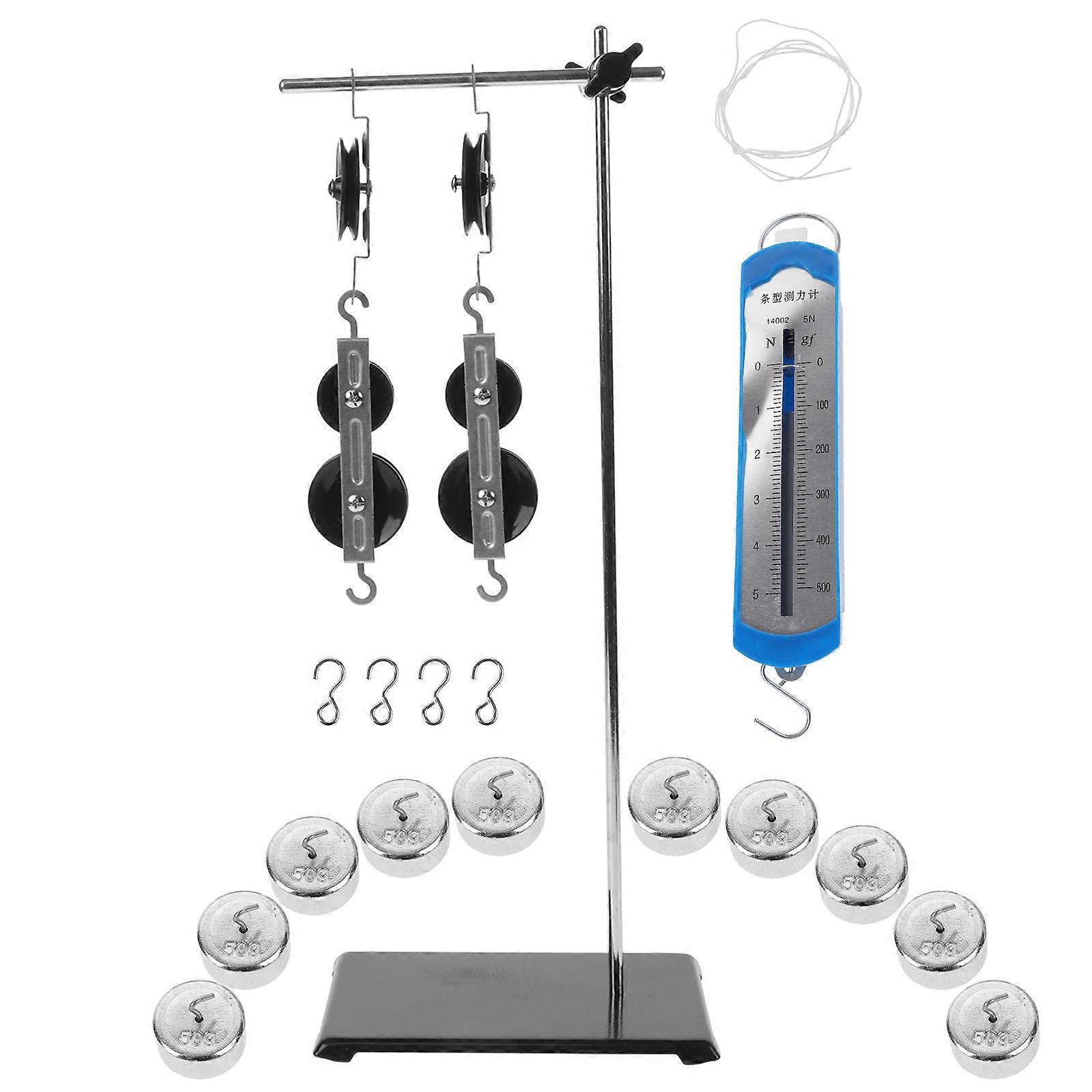 1 Set Experiment Pulleys Laboratory Experimental Equipment Physics Teaching Tools