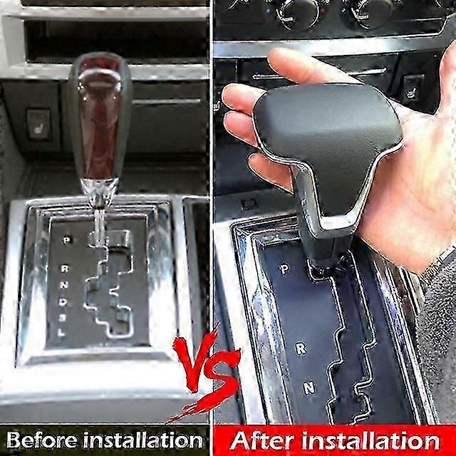 Automatic Gear Shift Lever Knob Compatible with Chrysler 300C Leather Type B