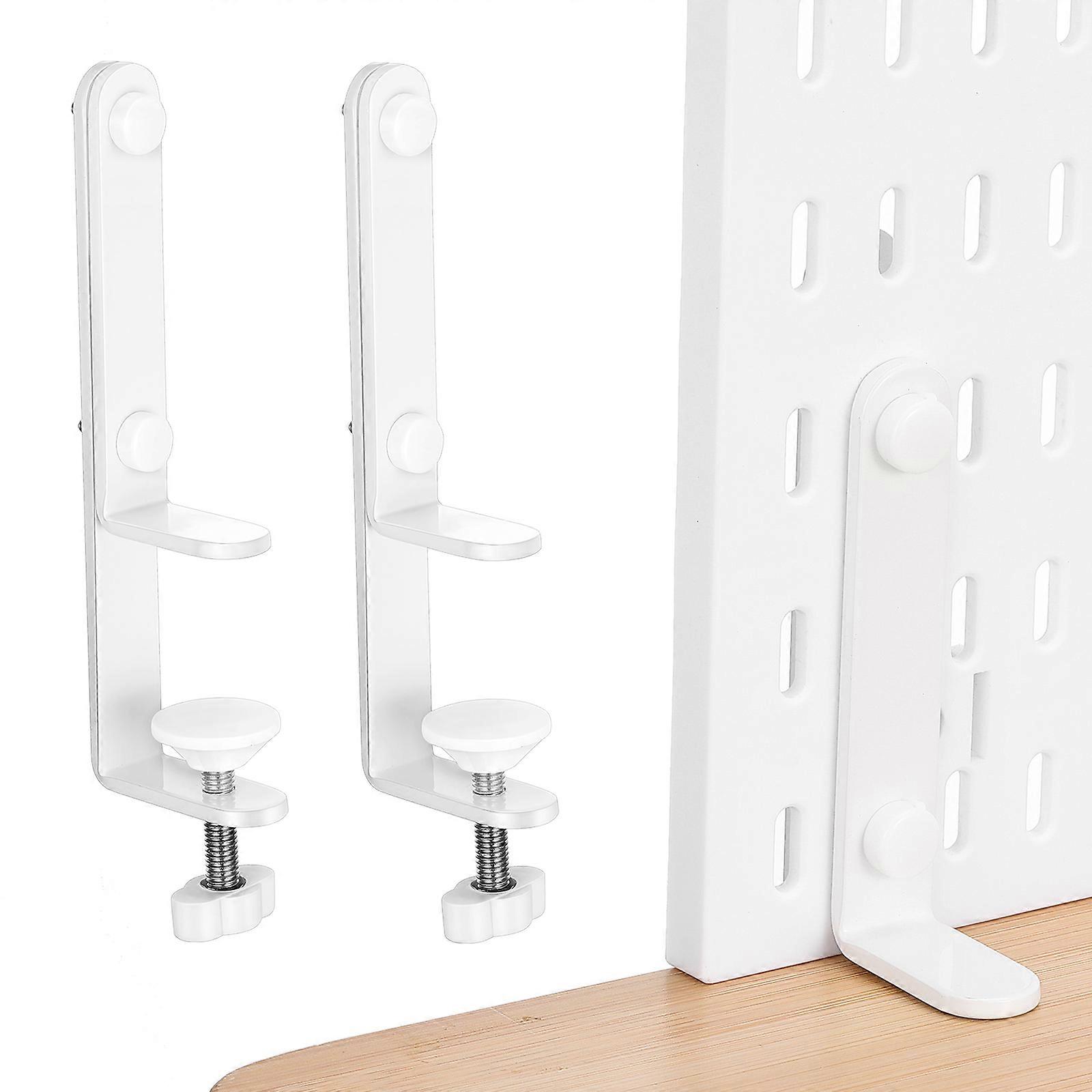 2Pcs Pegboard Panel Support Tabletop Pegboard Stand Pegboard Table Display Stand Holder