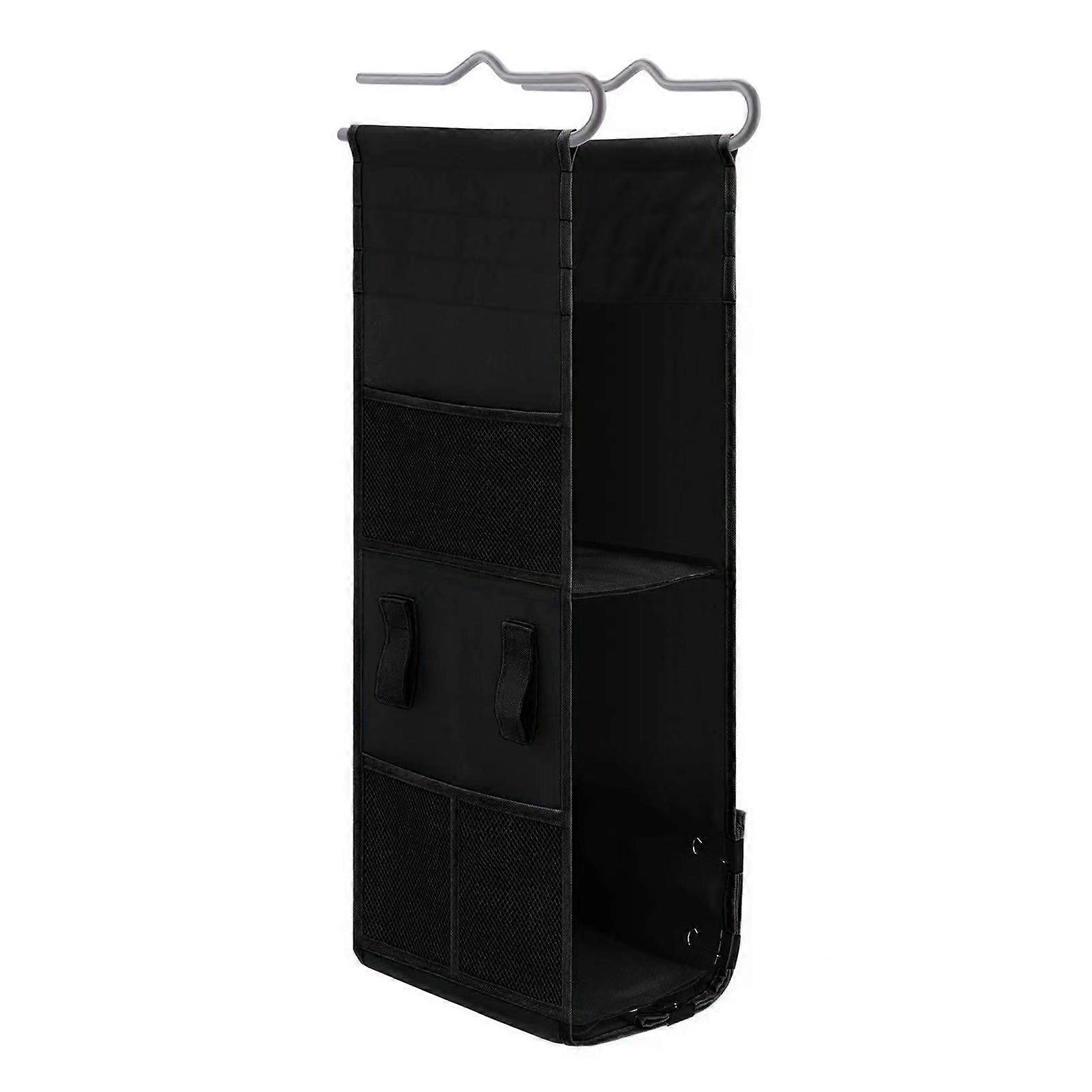 3 Tier Locker Organizer with Side Pockets and Hooks