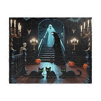 Quebra-cabeça Casa Assombrada, Quebra-cabeça de Halloween para Adultos, Presente Divertido em Quebra-Cabeça FBL-156