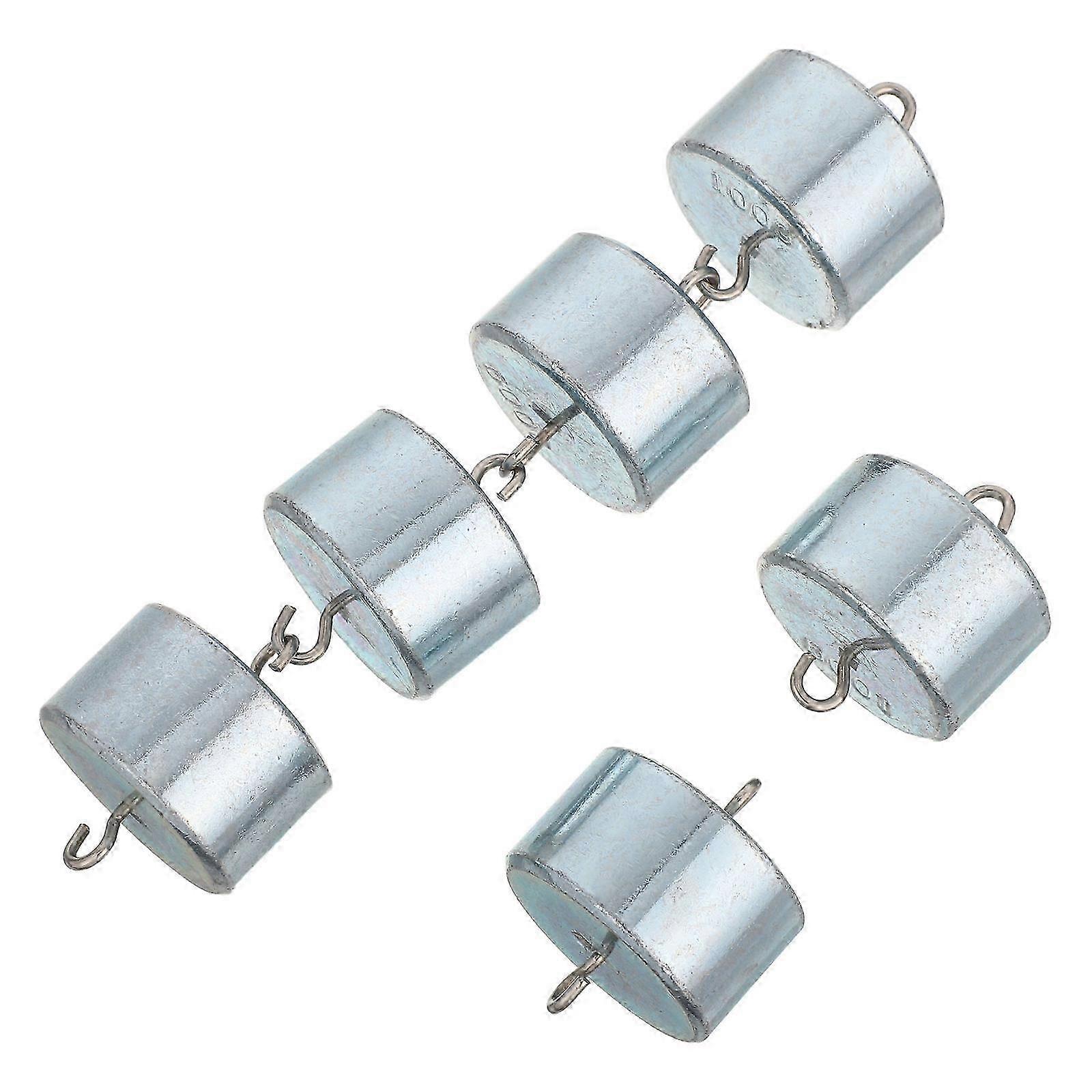 Scale Weight Calibration Weights Set with Hooks for Lab Use 6Pcs