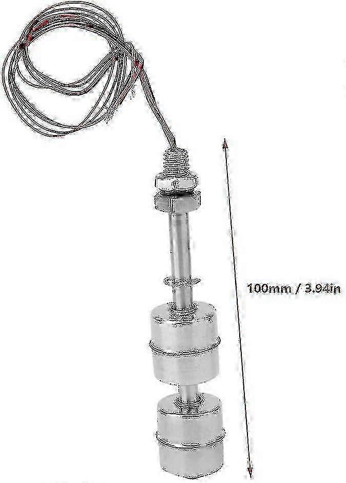 2025 Float Switch Stainless Steel Double Ball Float Switch Water Level Controller Sensor Switch For Tank Pool