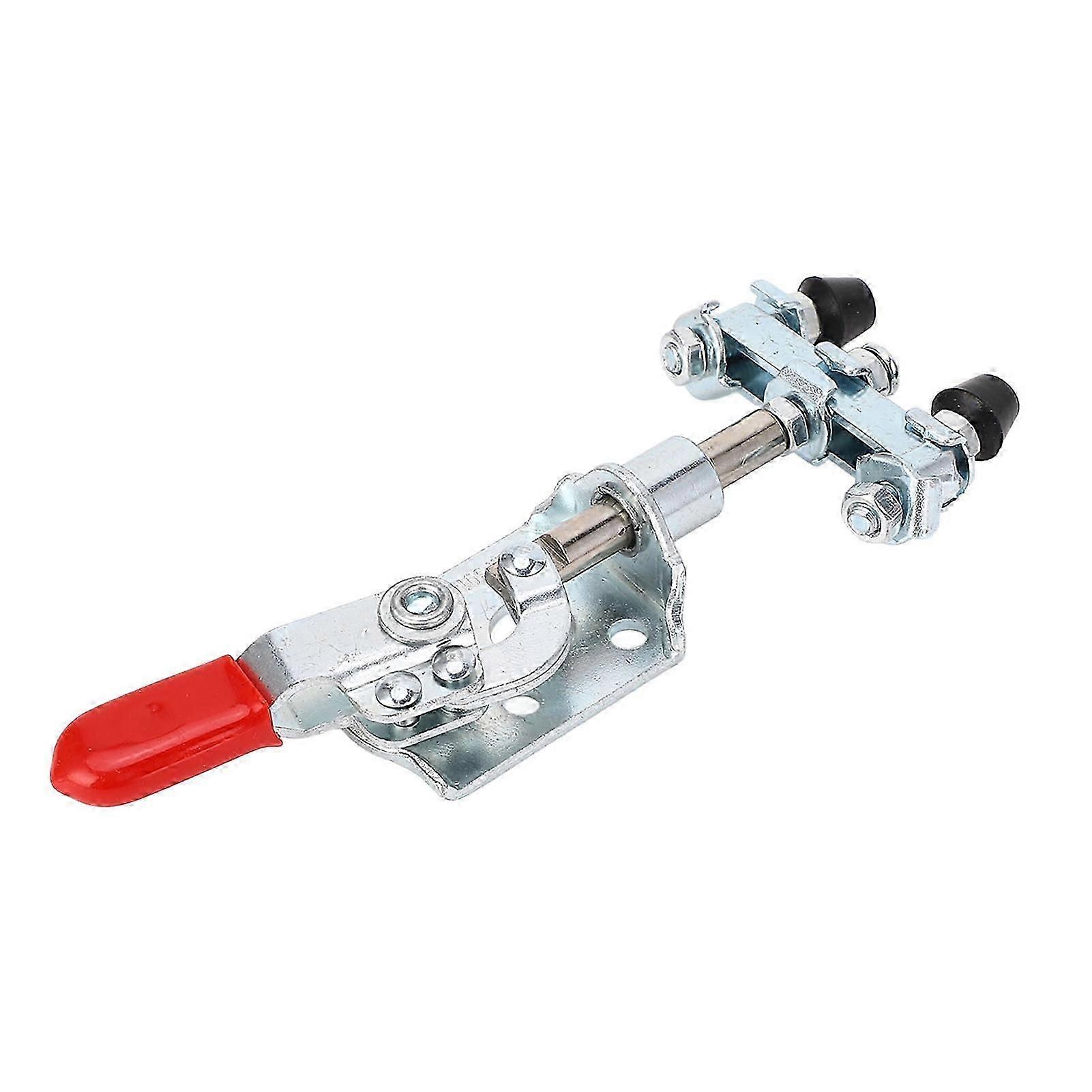 Left Right Push Pull Toggle Clamp Iron Dual Head Quick Release Push Pull Clamp for Machine Operating