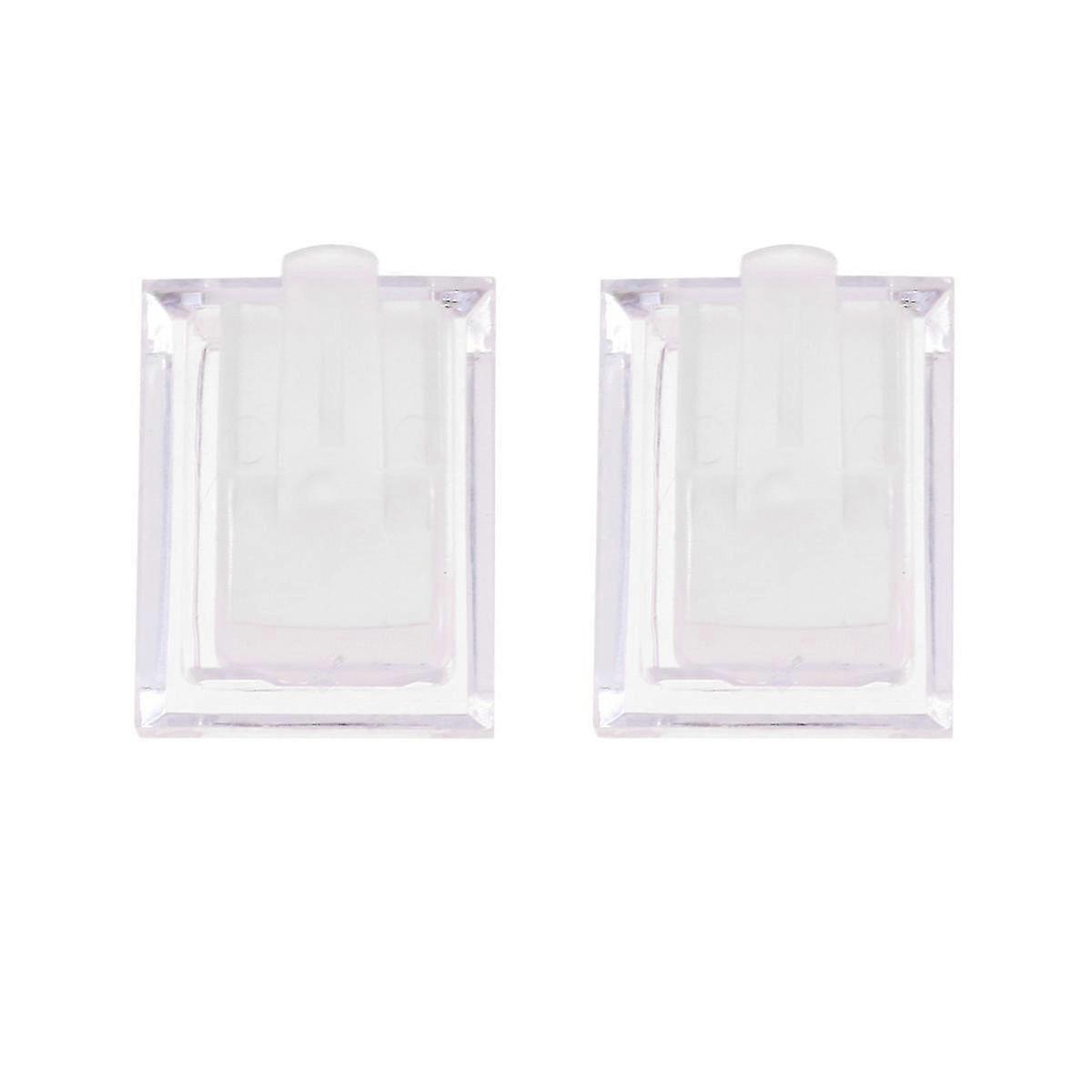 Acrylic Ring Display Stand for Displaying 10Pcs Plastic Ring Showcase Rack