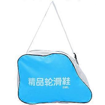 Roller Skates Pouch Storage Bag for Roller Skates Sky-Blue Color Oxford