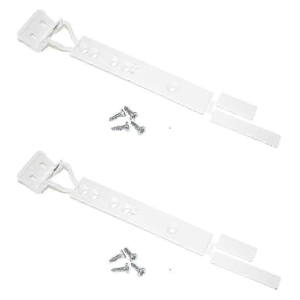 2 X Universal Integrated Sliding Door Hinge Mounting Kit-GHUL