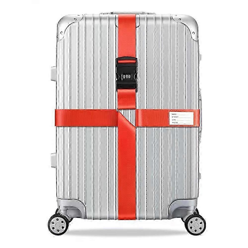 4m Cross-Strap Luggage Security Belt