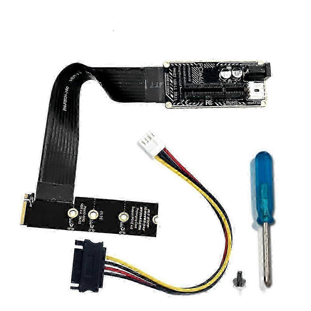 PCIe 4.0 x4 M.2 Extension Cable PCB