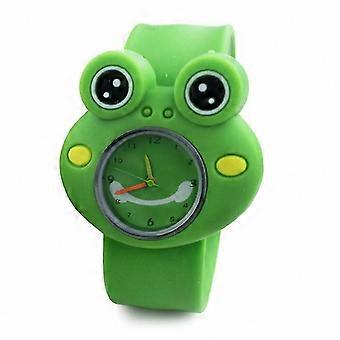 Kids' Cartoon Frog Digital Watch Casual Wristwatch for Children Gift