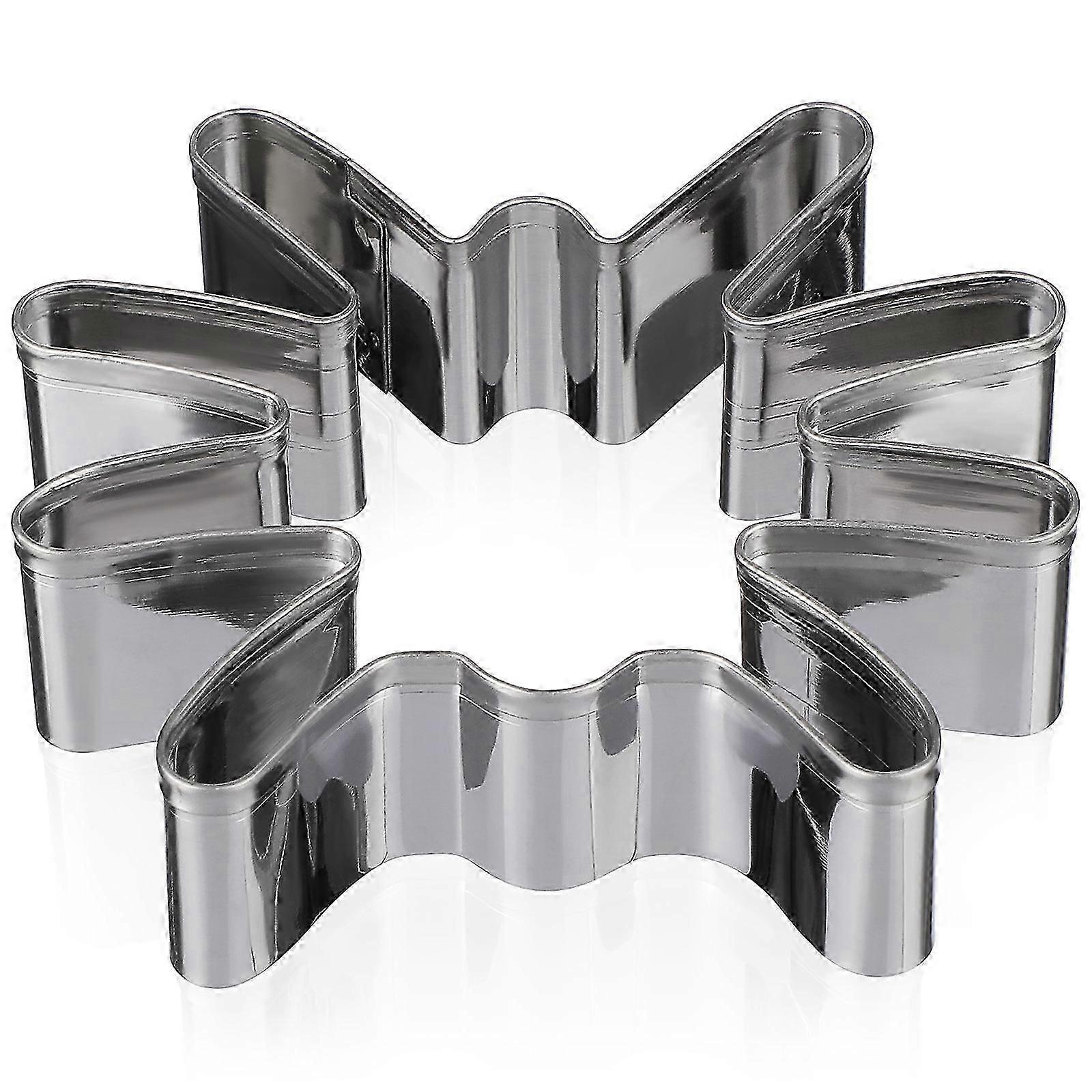5 Piece Silver Halloween Cookie Cutter for Creative Baking Projects