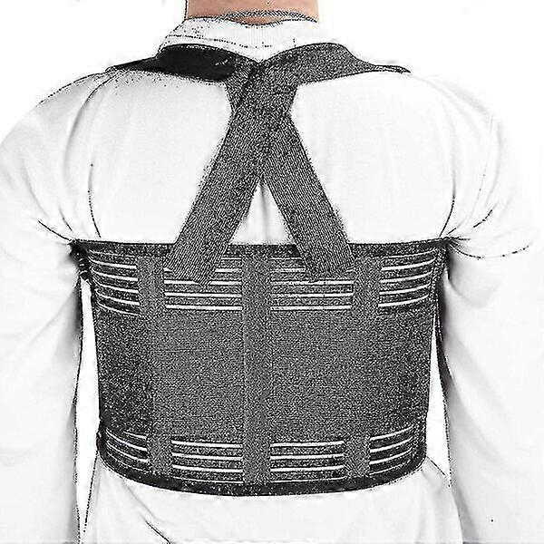 Steel-Backed Rib Support With Wide Straps