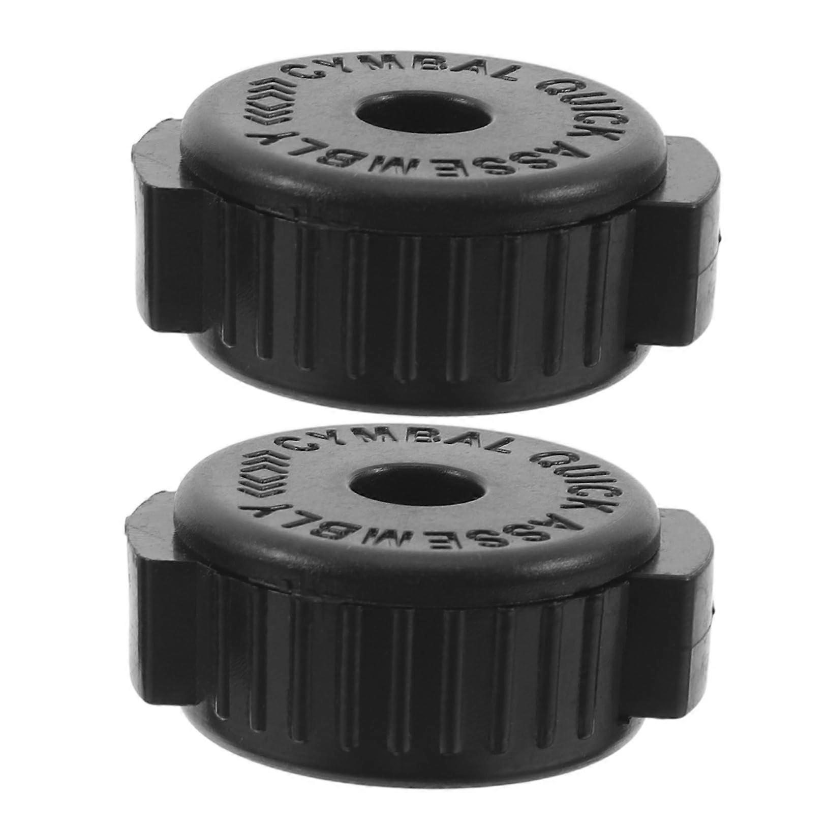 2pcs Quick Release Cymbal Nuts for Drum Kits, Tool Installation Drum Accessories