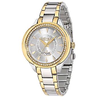 Just cavalli watches jc01* Quartz Analog Woman Watch with R7253571502 Stainless Steel Bracelet